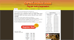Desktop Screenshot of cpmleader.com